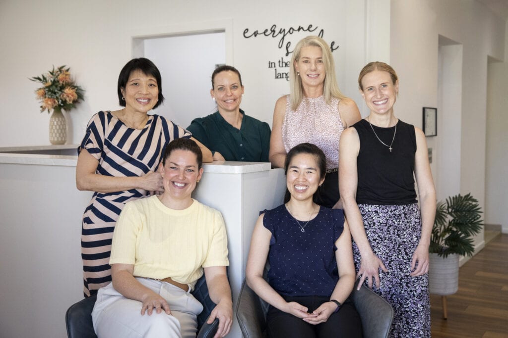 A group photo of the Richmond Road Dental team