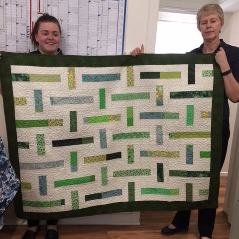 Fundraising quilts - 2 - Second prize quilt